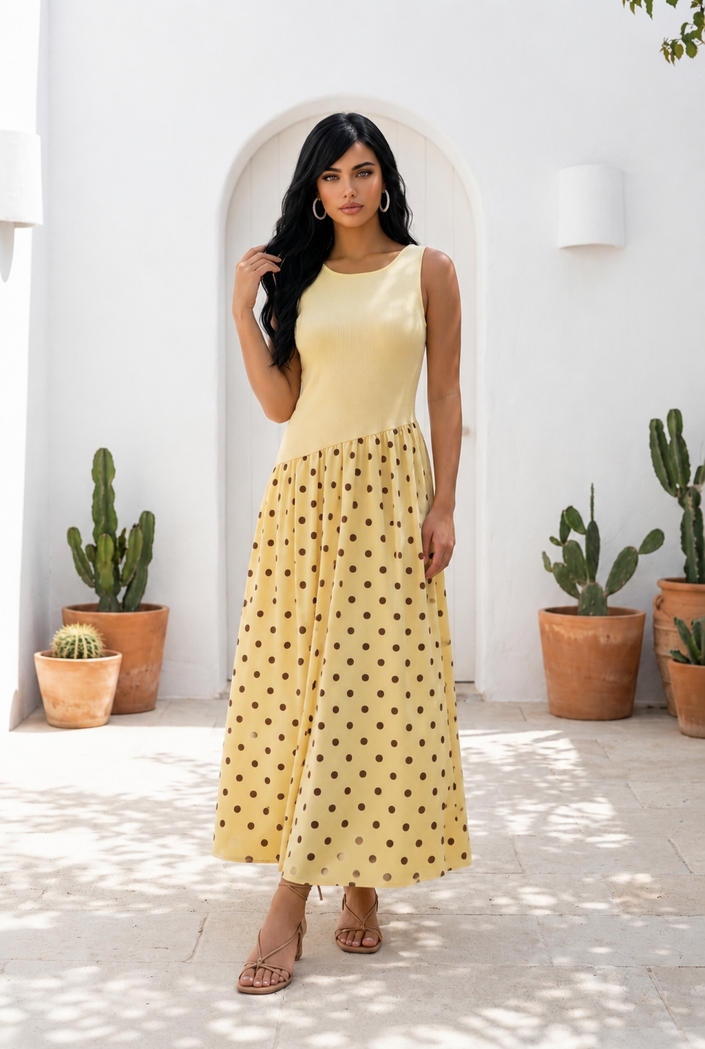 Daisy dot jurk