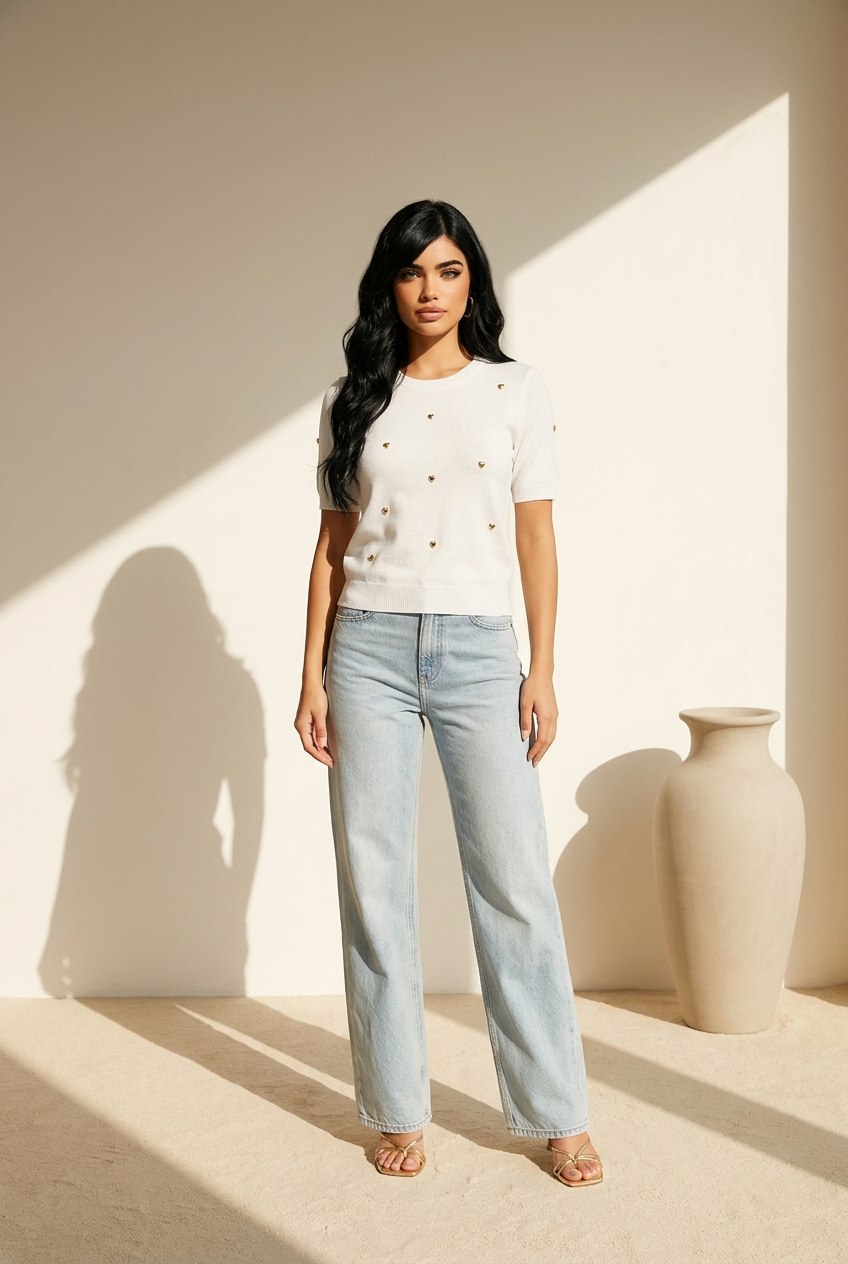 Lumi heart top