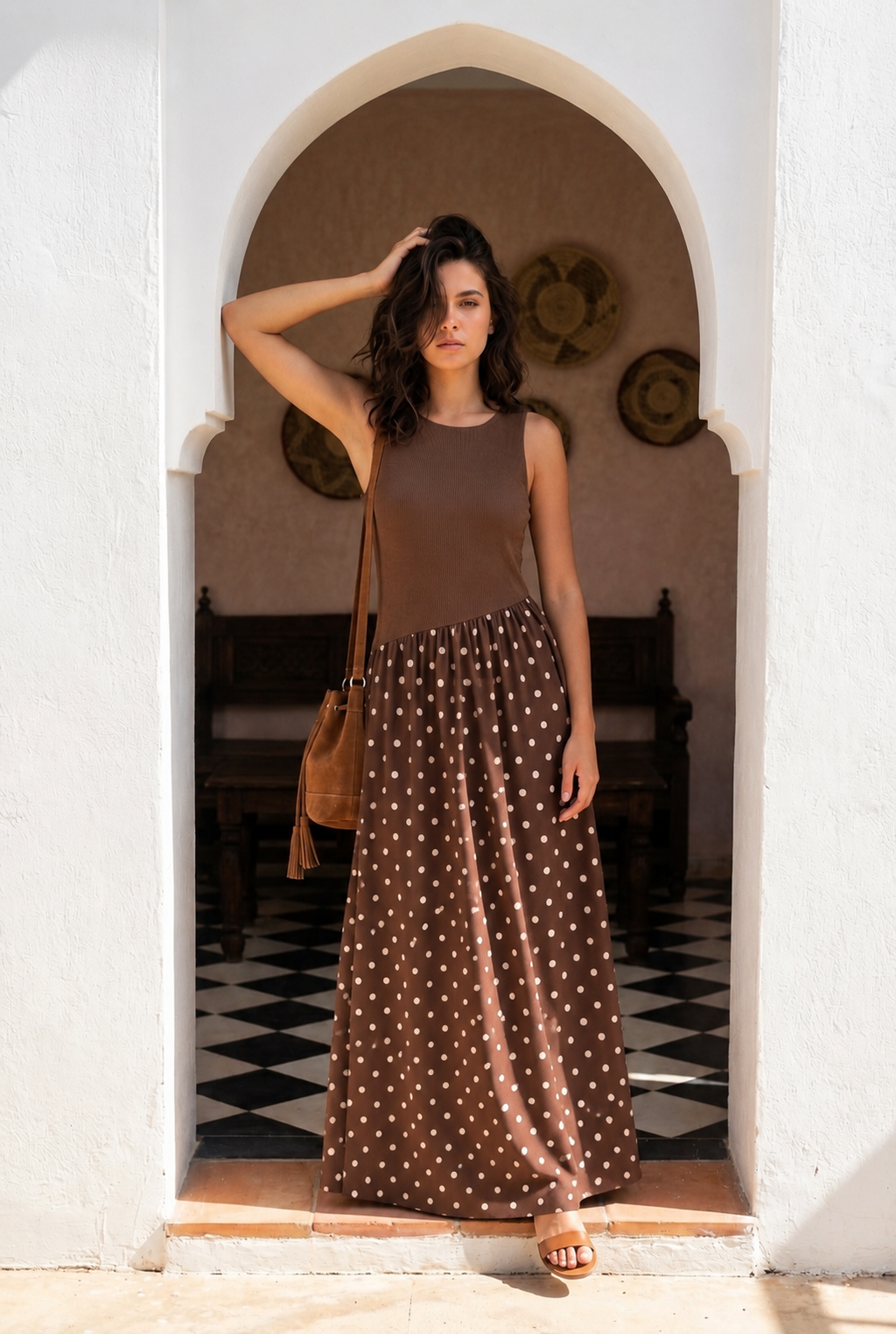 Daisy dot jurk