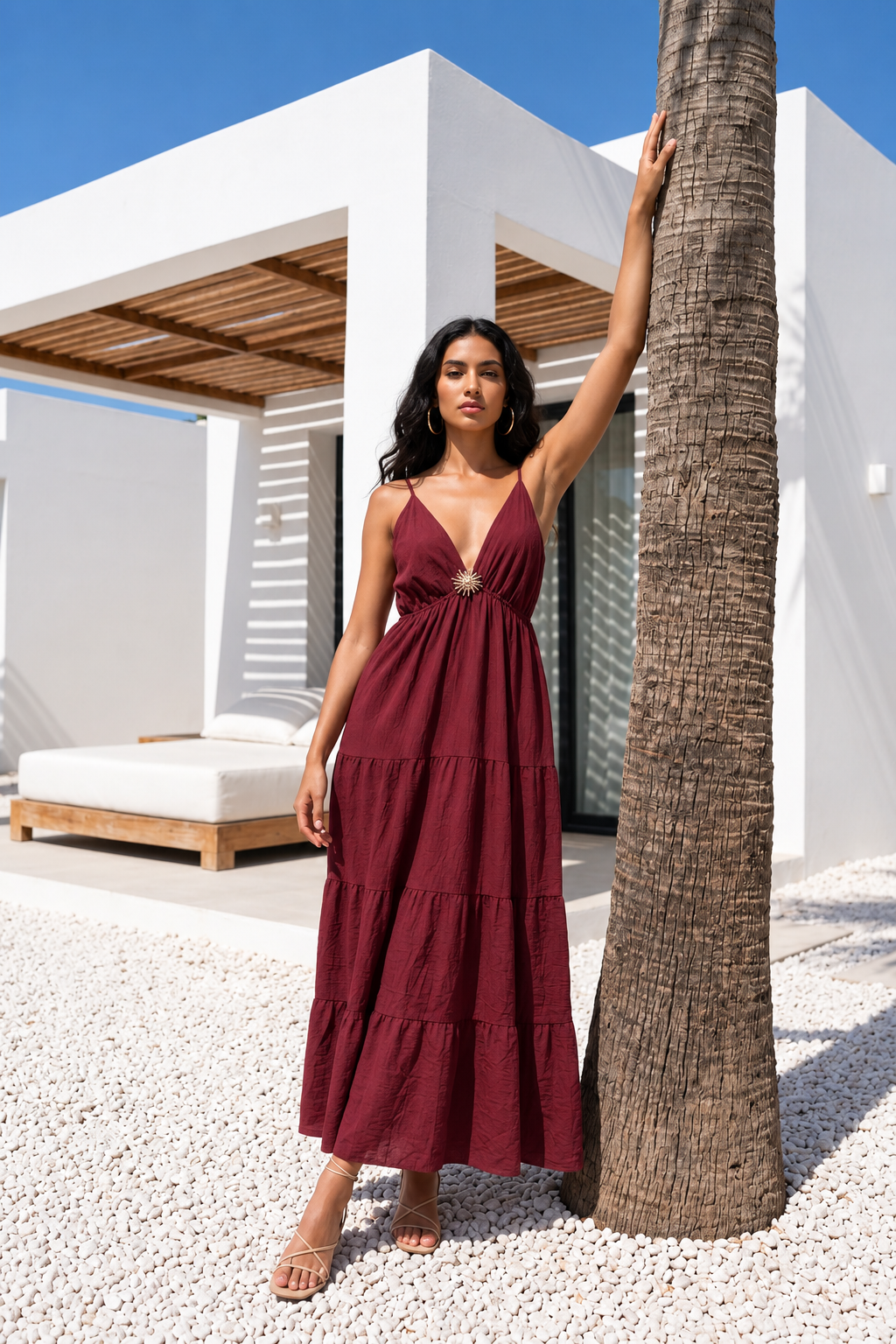 Midnight sun dress