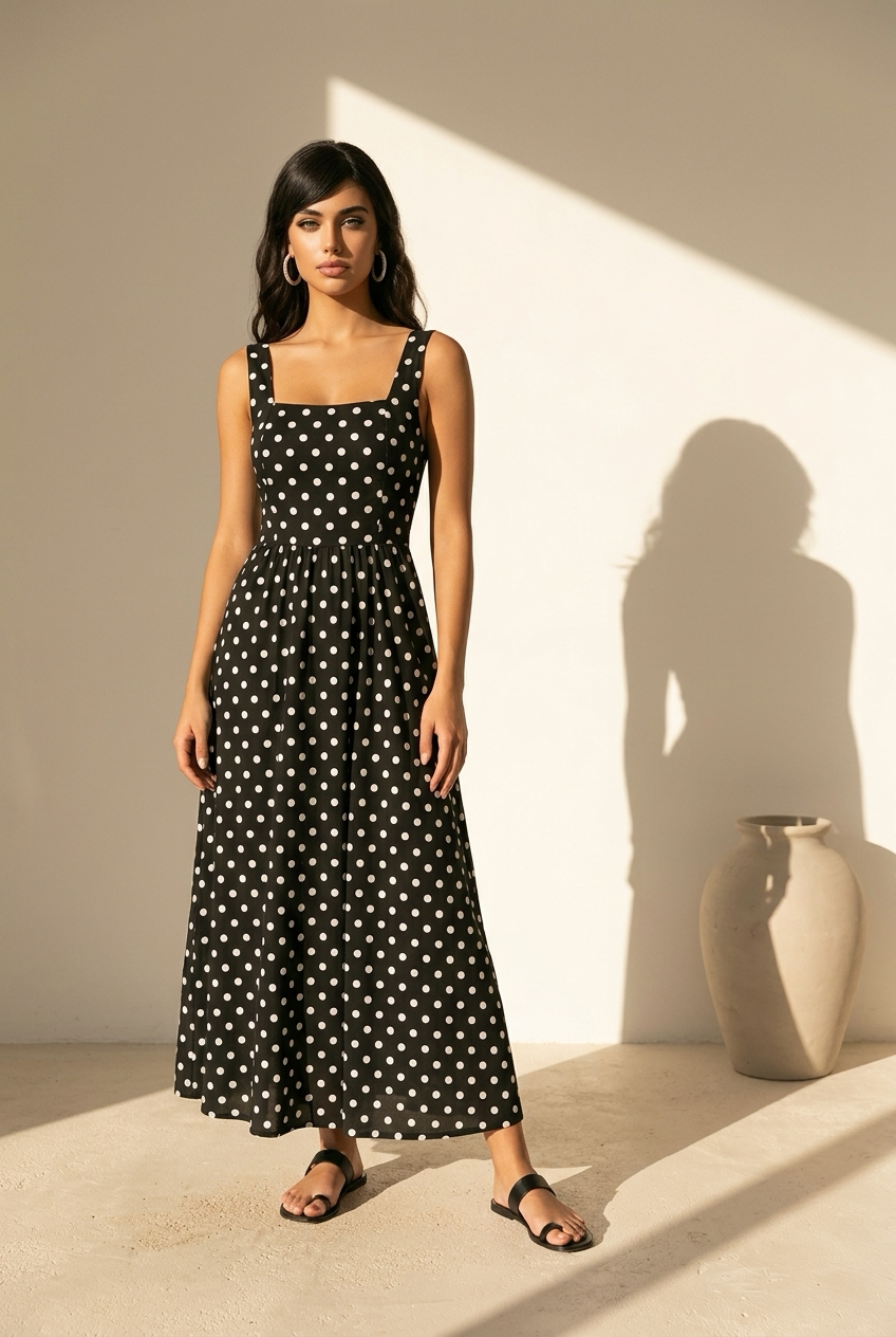 Polka belle dress
