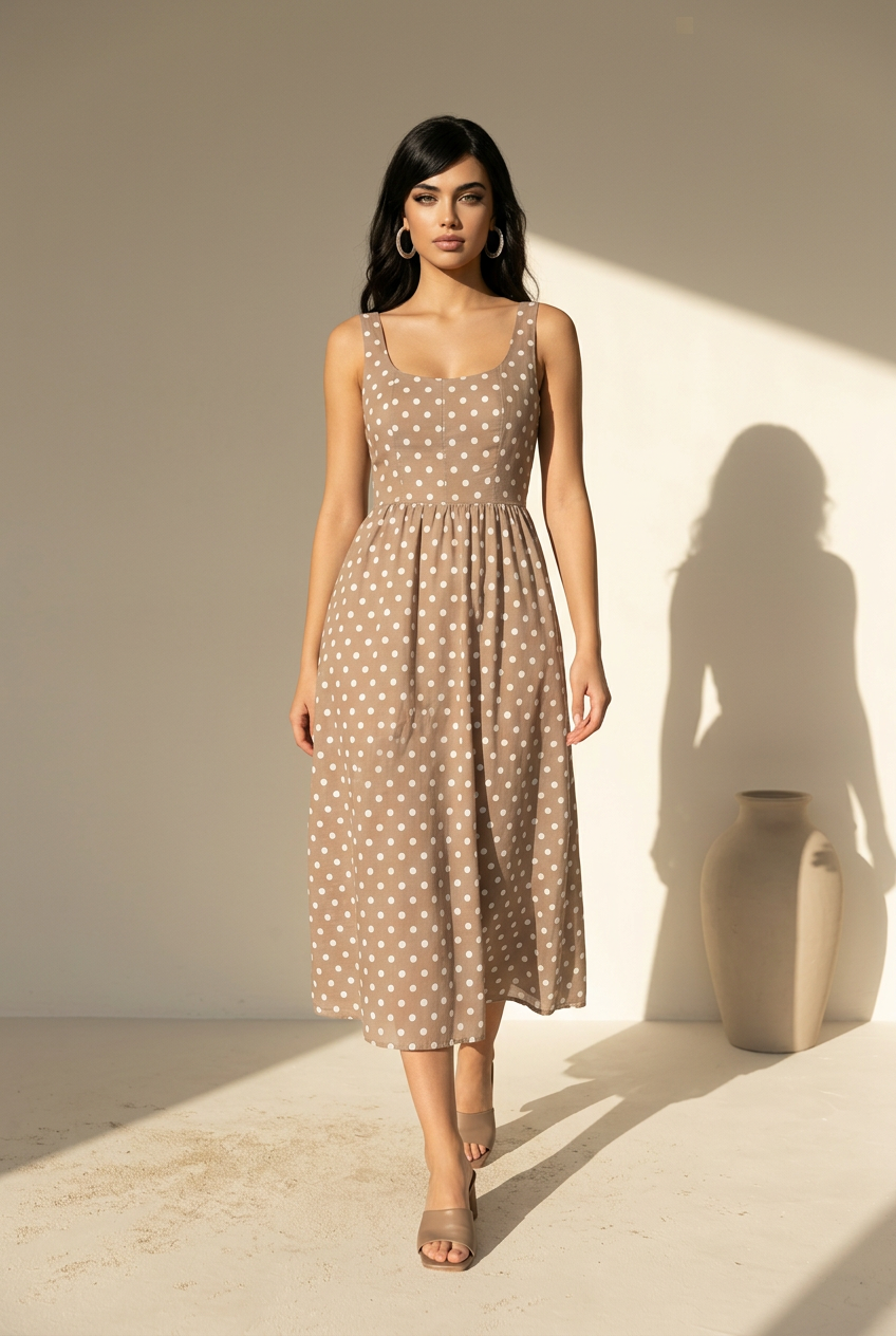 Polka belle dress