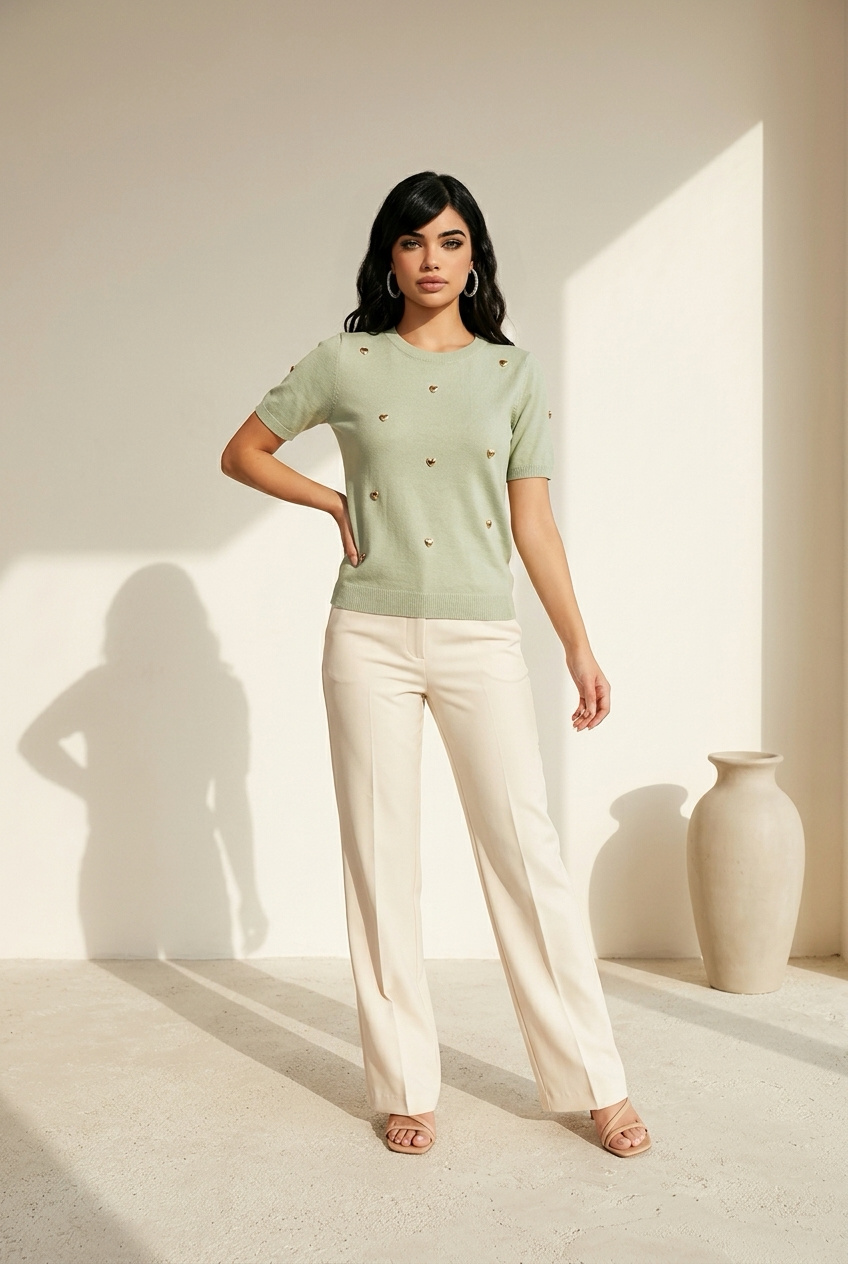 Lumi heart top