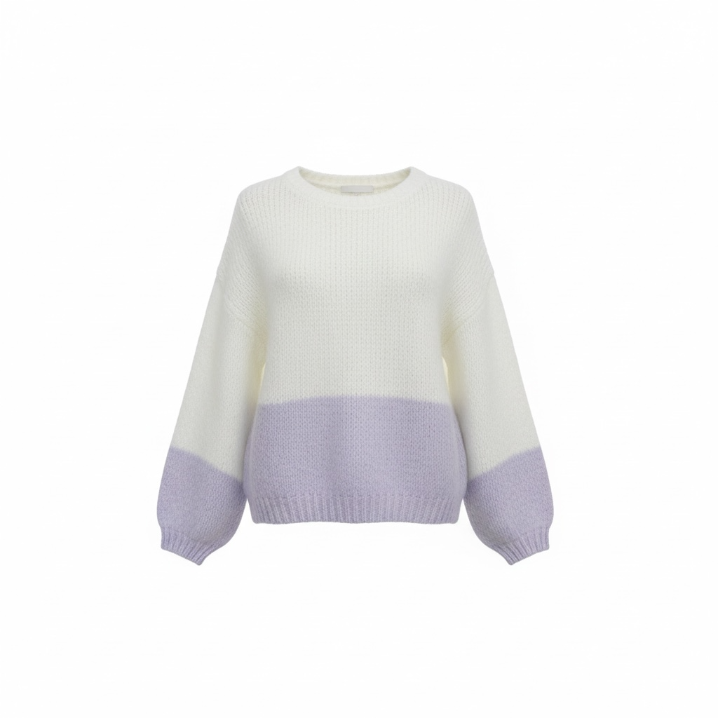 Colorblok knit