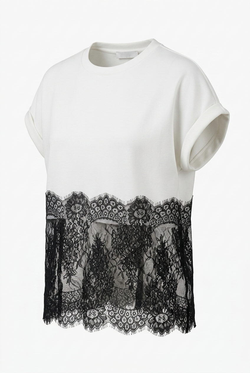 Cropped Lace Top
