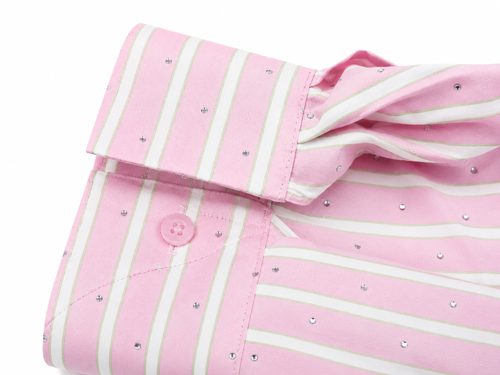 Glitter Blouse roze