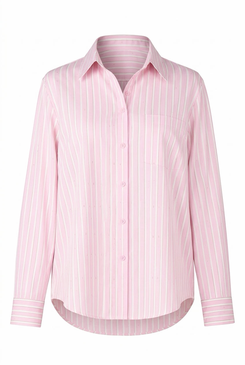 Glitter Blouse roze